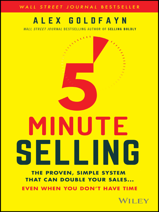Title details for 5-Minute Selling by Alex Goldfayn - Available